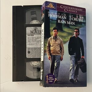 Rain Man VHS Tape - Contemporary Classics best picture 1988 collectible movie
